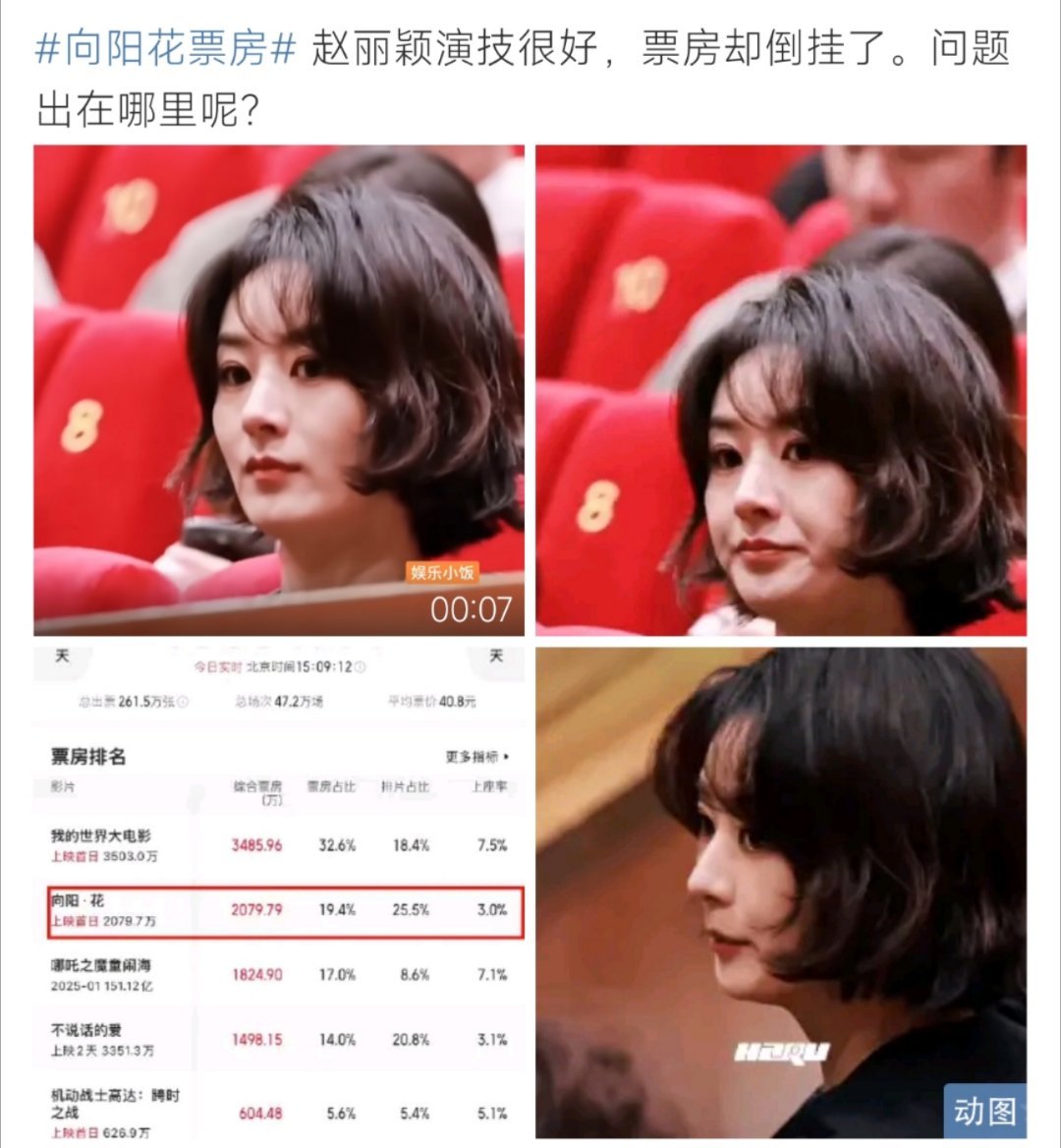 向阳花票房向阳花票房呀！这个票房你觉得怎么样呀 ​​​