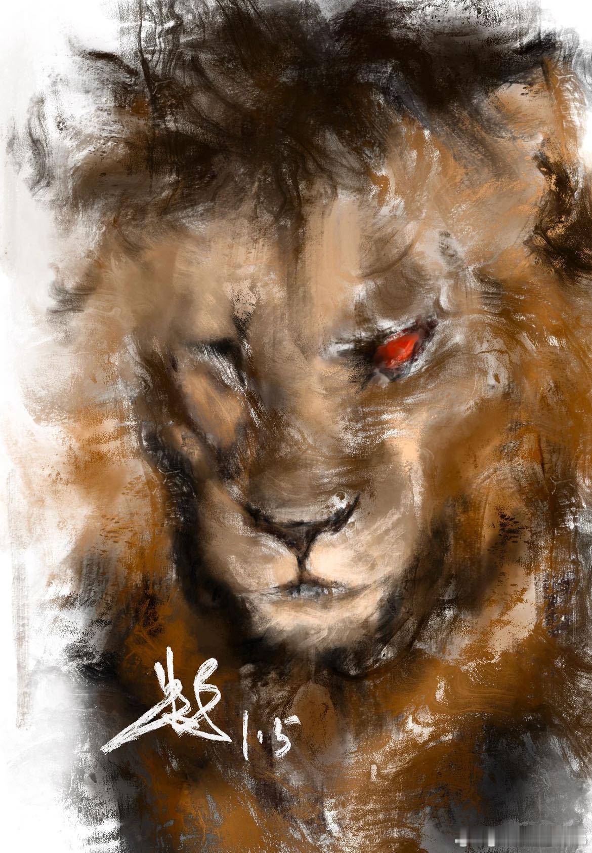 牛超画画告别太平年李煜 不得不说画功真的厉害，破碎感画得太对味！看得出牛超对角色