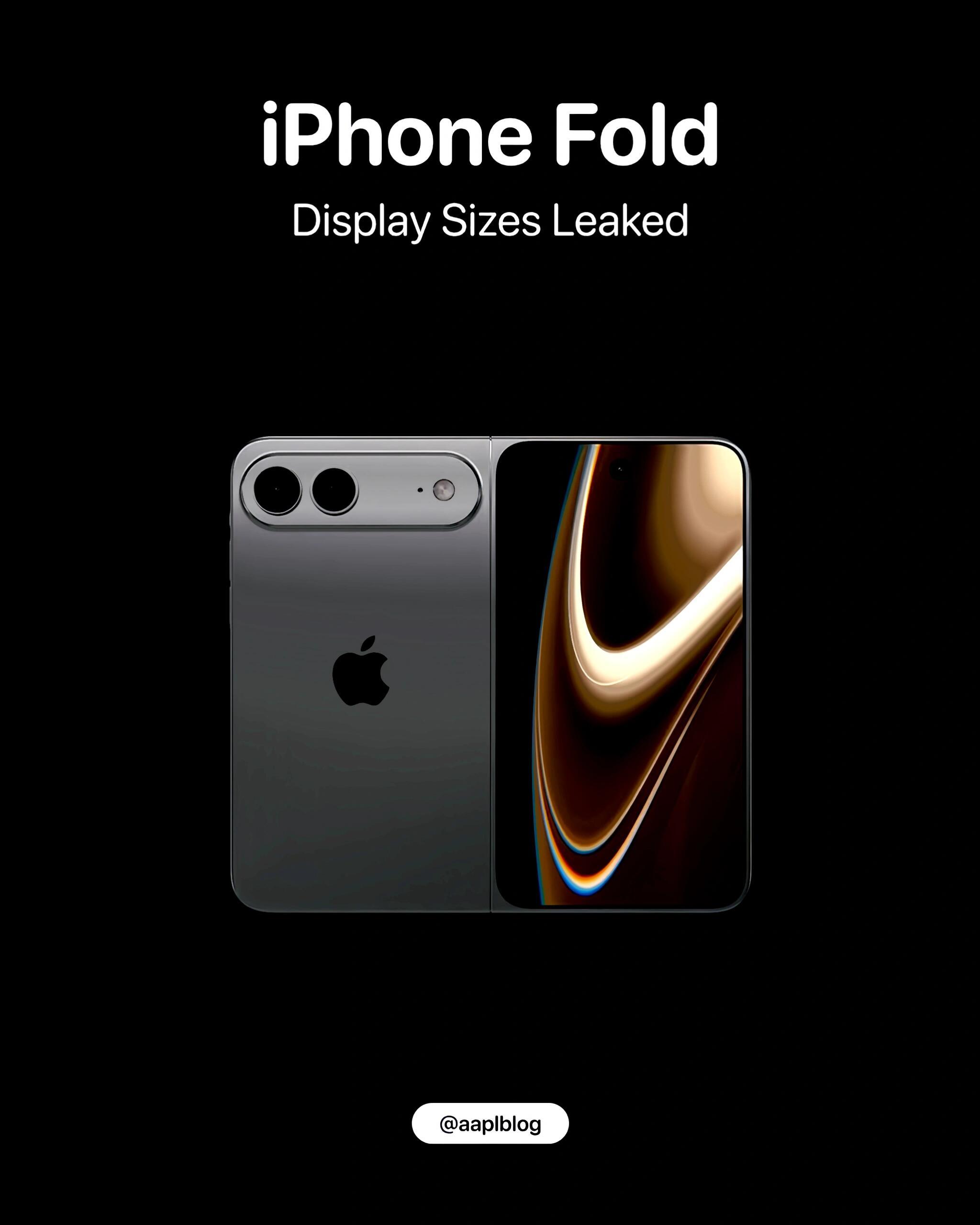 家人们，iPhone Fold 苹果首款折叠屏手机预计将于 2026年9月发布屏