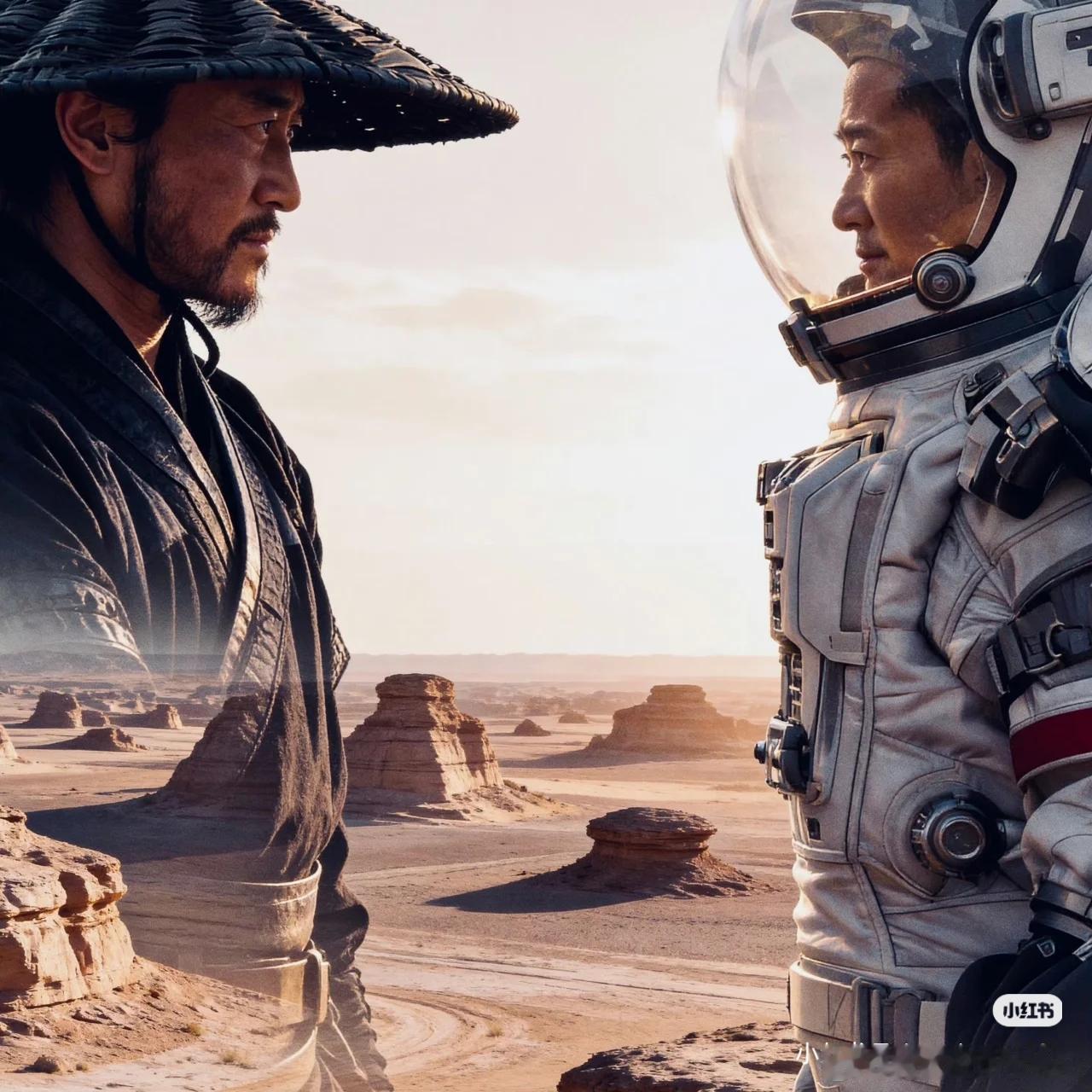 郭帆做的这张海报我是真喜欢，突破次元、突破时空的感觉。