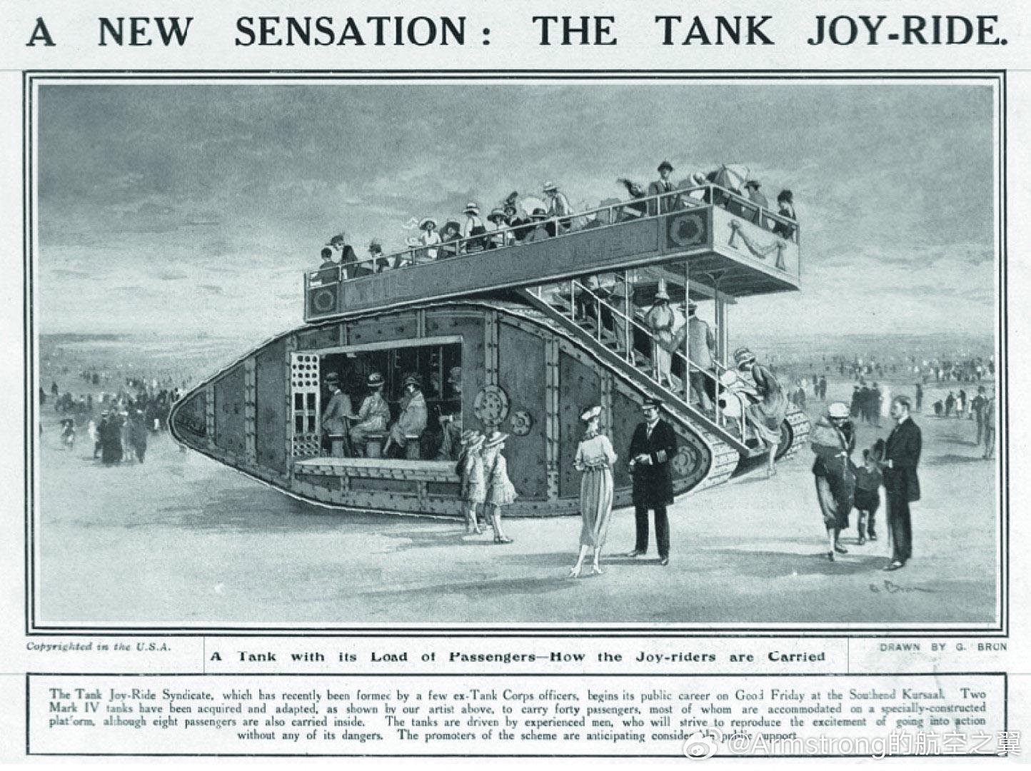 烽火问鼎计划 一战结束后，由于大量服役的坦克失去战争用途，英国曾将部分退役坦克进