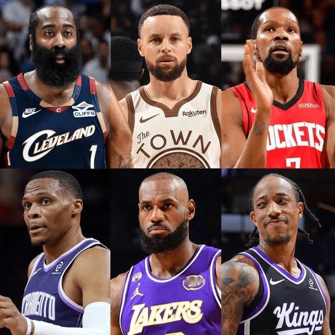 属于10年代的医学奇迹们克利夫兰骑士骑士哈登詹姆斯nba