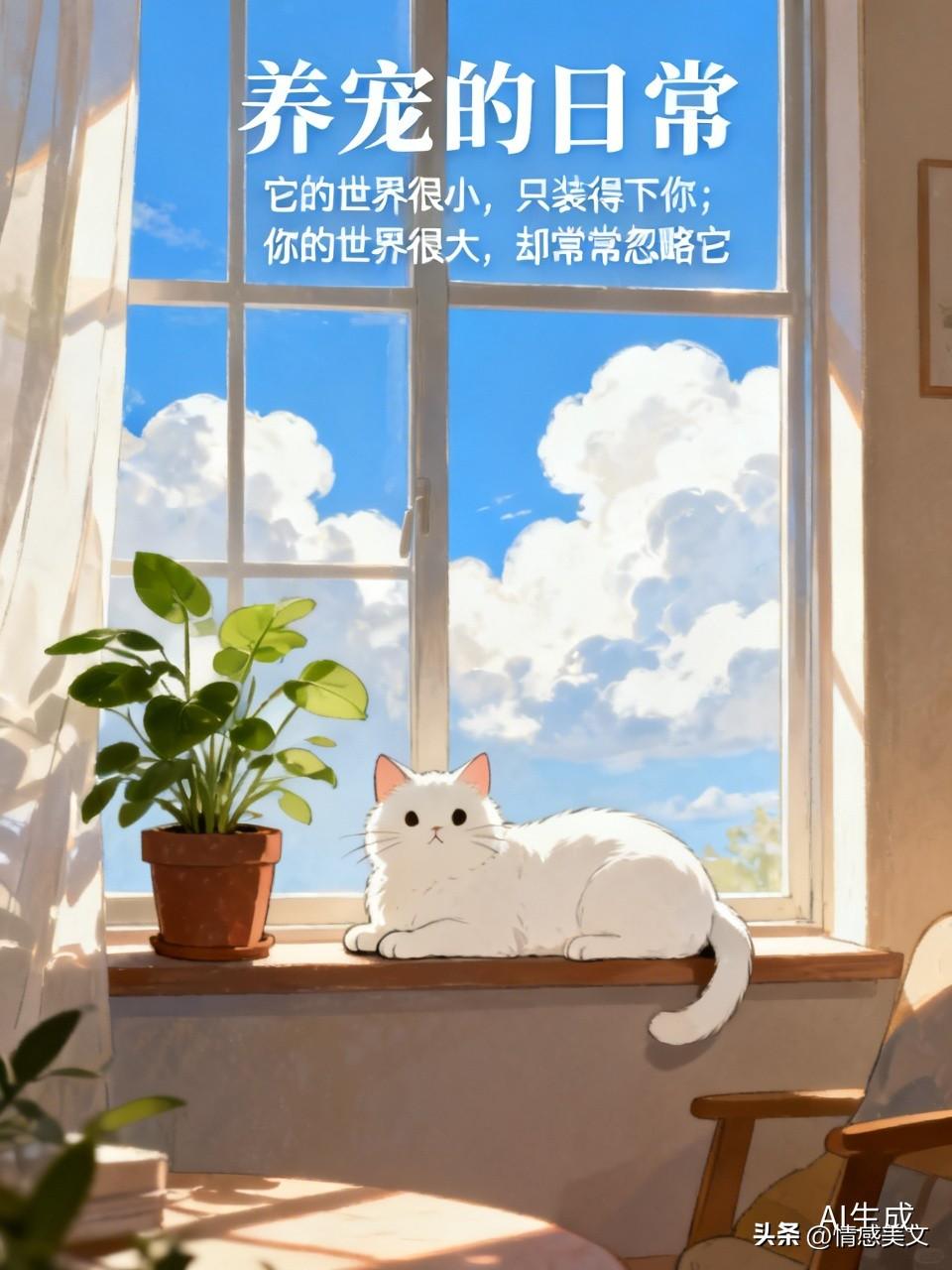 下班开门的时候，有个小家伙冲过来围着你转；你难过发呆，它会安安静静趴在你脚边陪着