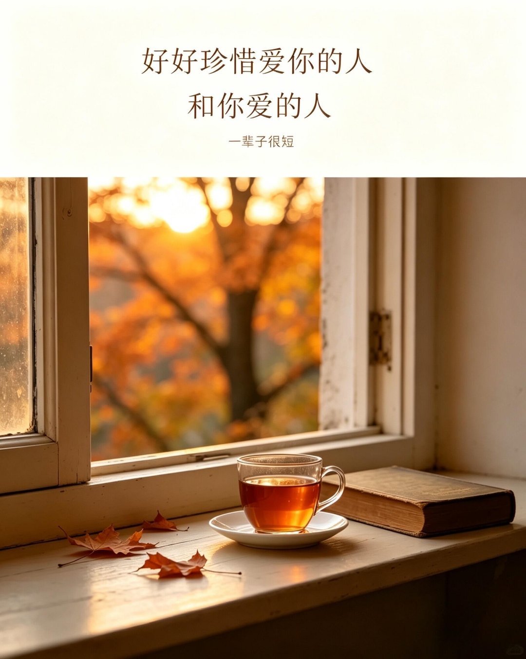 一晃又一秋，有些人已经见过最后一面了一晃又一秋有的人再见，有的人再也不见有的人见