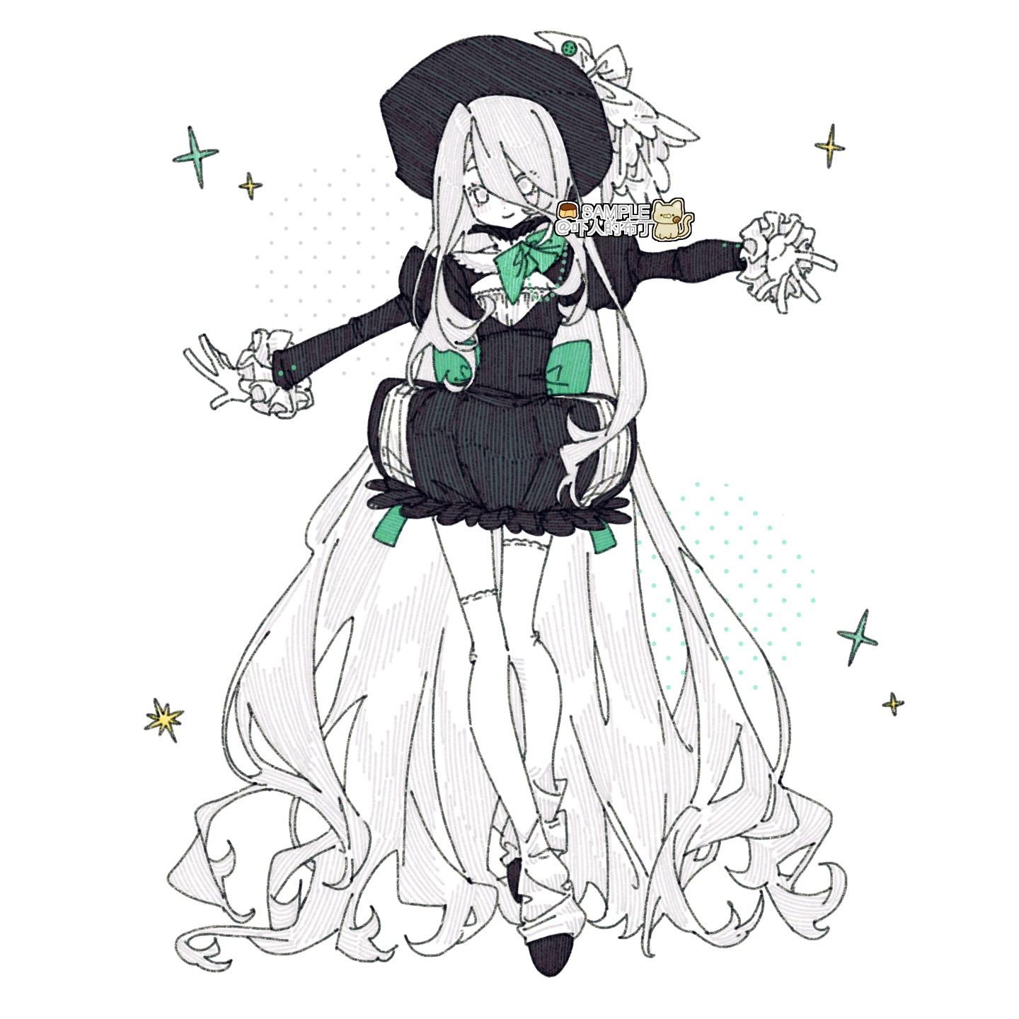 我简直是天才设计师。最喜欢设计这种类型的小衣服了！