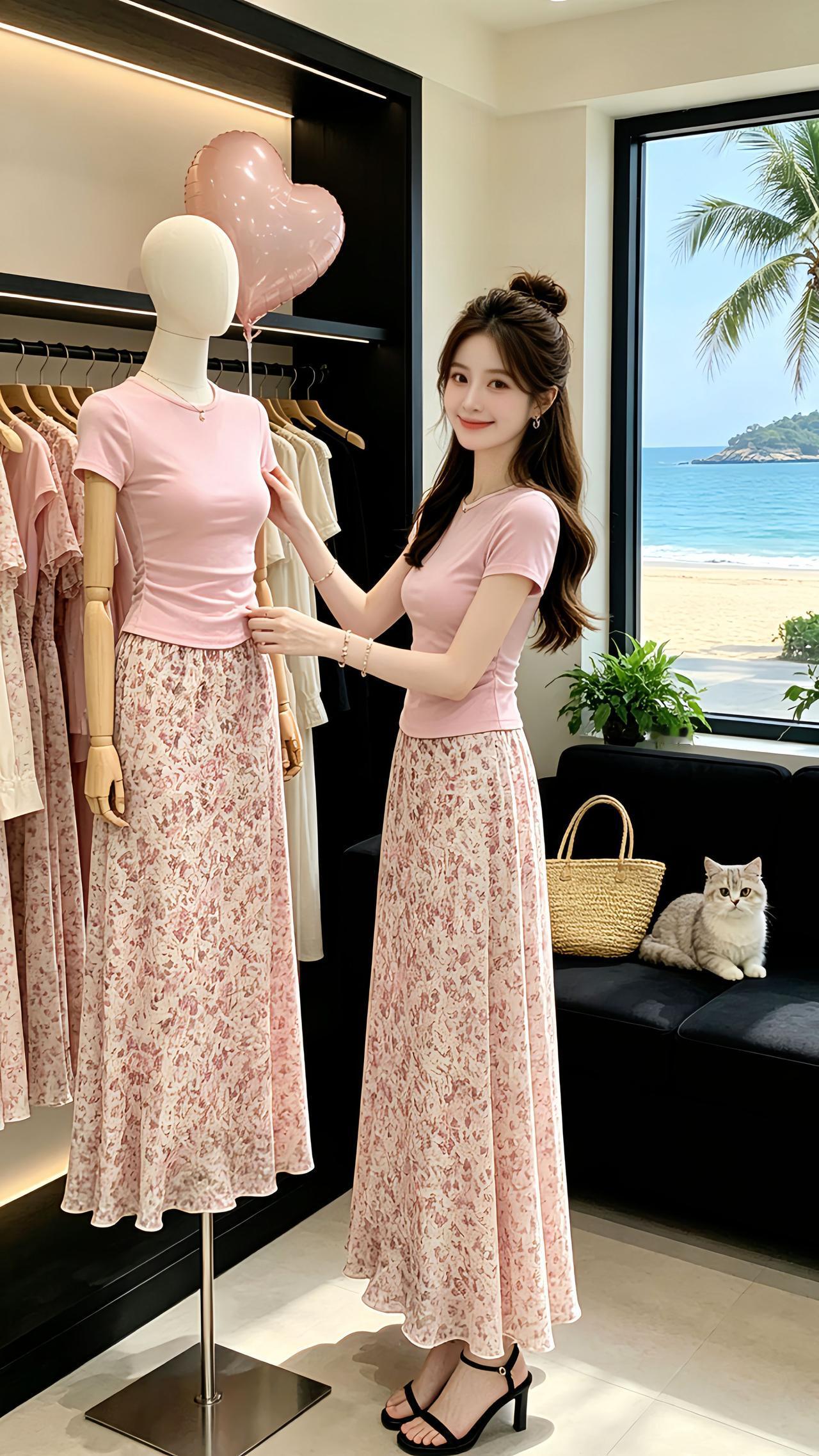 夏日显瘦穿搭指南 女生不费力的夏季穿搭 夏季绝美碎花裙推荐 谁穿谁好看 夏季穿搭