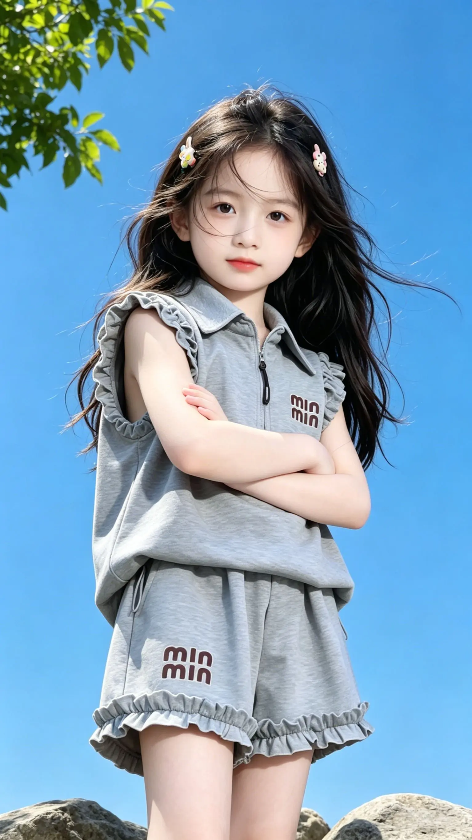 女儿的日常穿搭~同款在橱窗🥰。