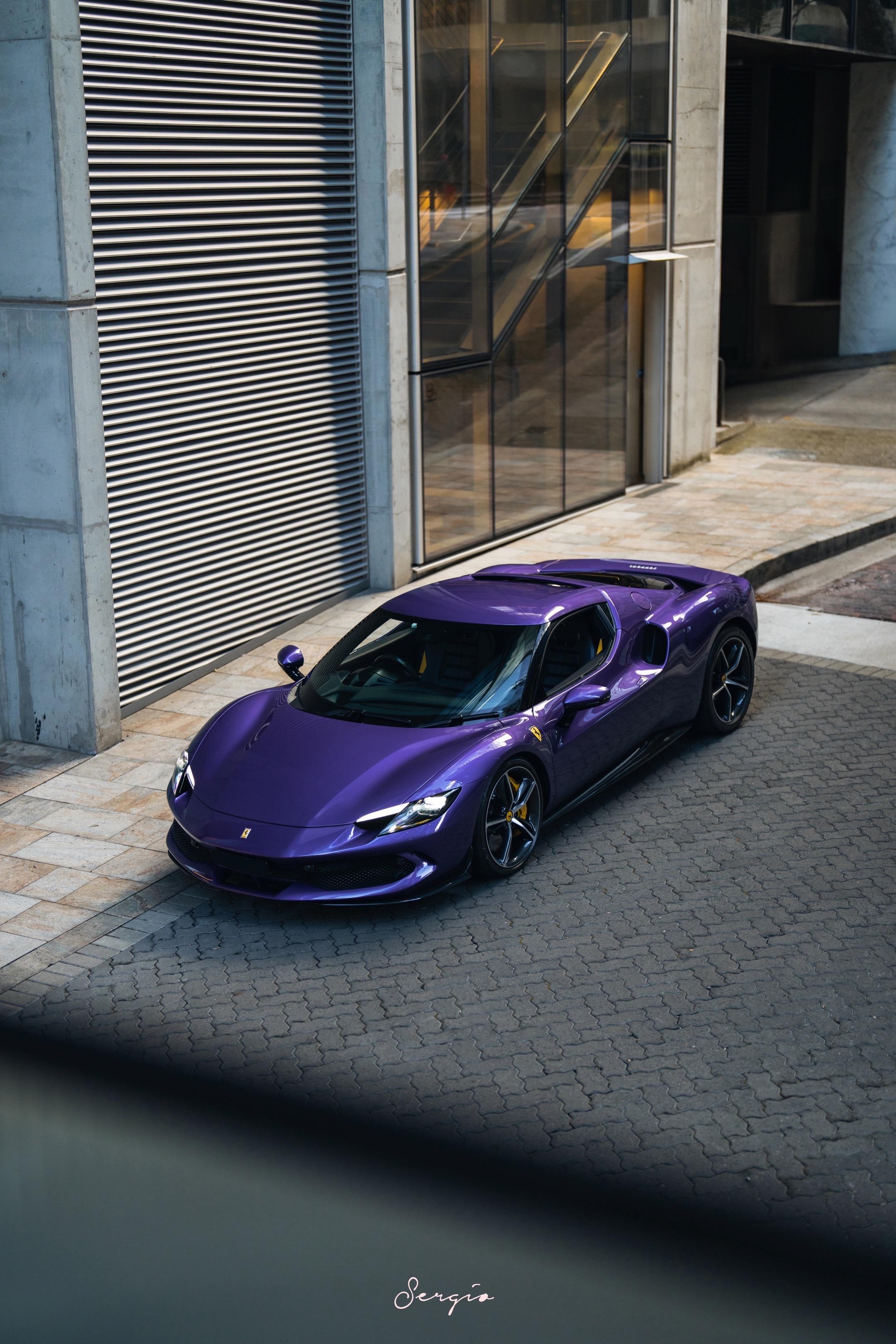 Violetto Dino的法拉利296。Violetto Dino...