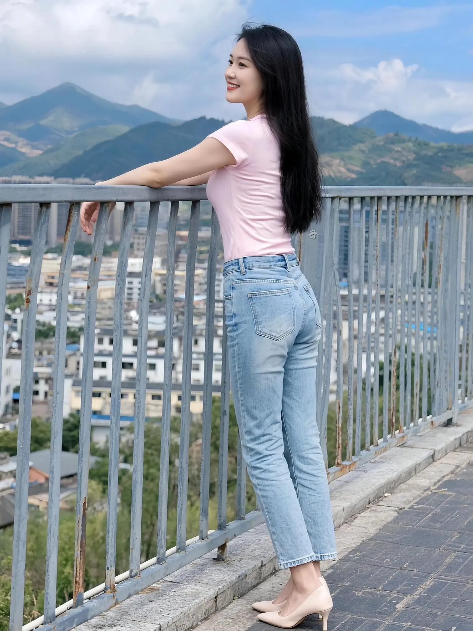 穿搭 牛仔裤显瘦穿搭