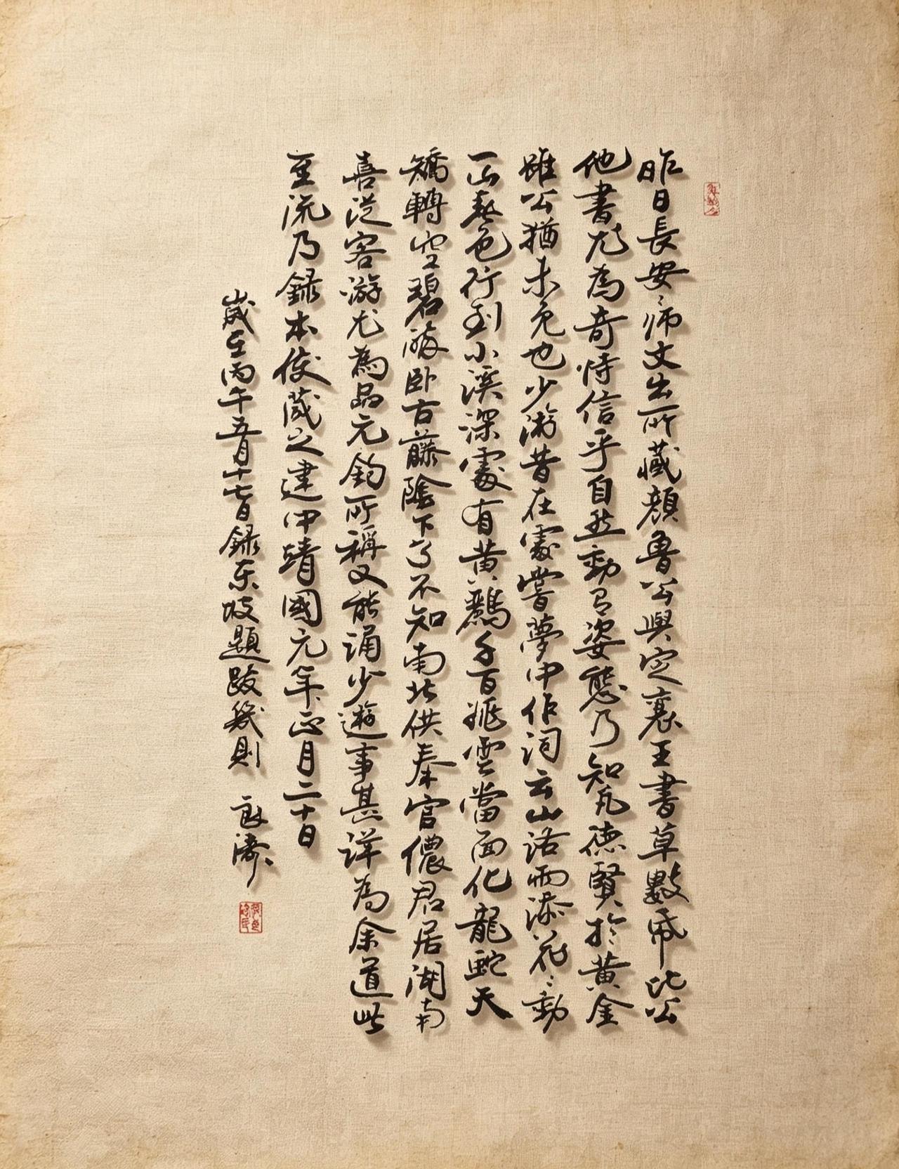 东坡题跋，长则数百言，短则二三十字，自然冲淡，高雅简远，随兴而发，妙趣横生。录此