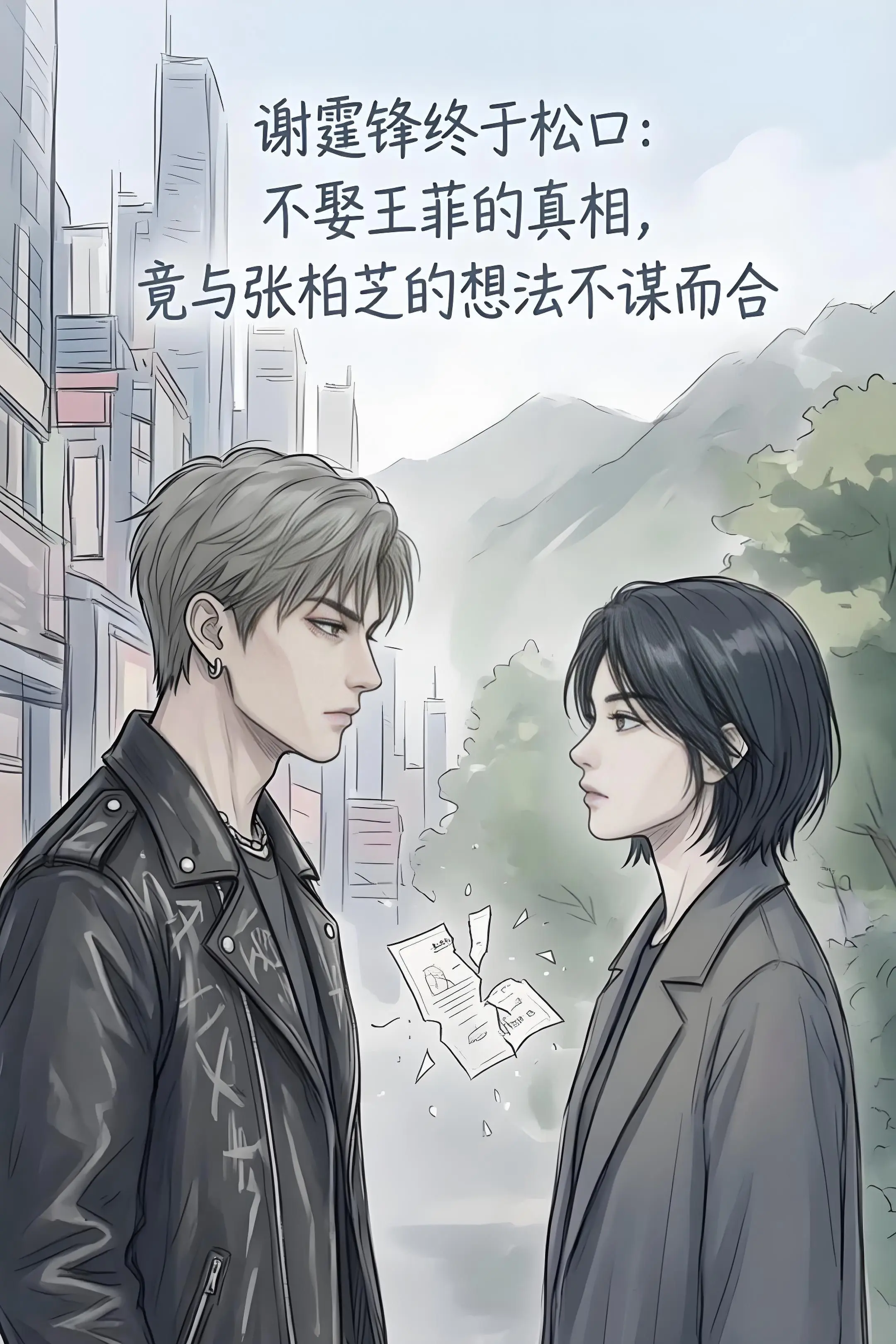 谢霆锋终于松口：不娶王菲的真相，竟与张柏。芝的想法不谋而合