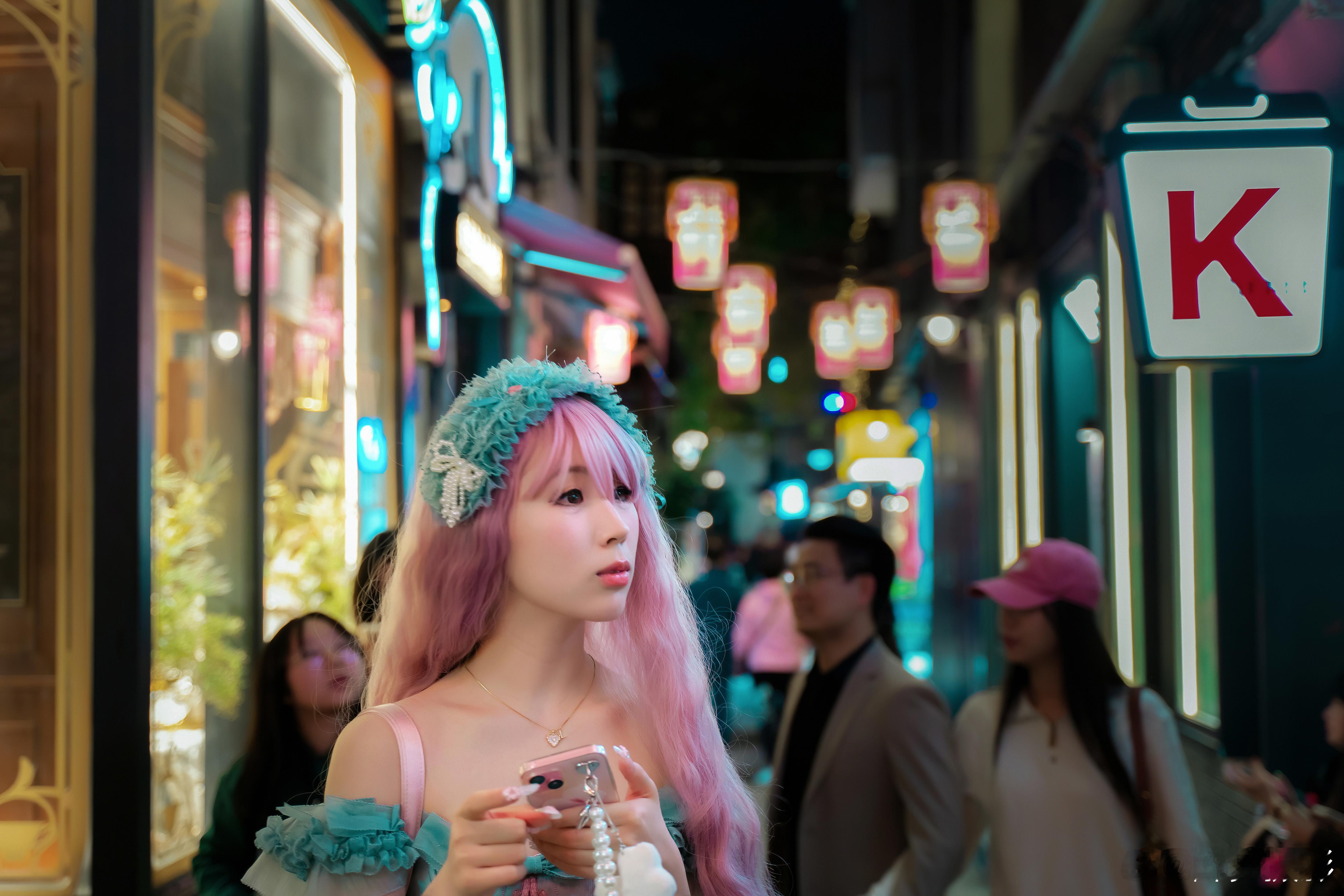 漫展返图cosplay二次元cos大赏广州永庆坊奇妙夜，邂逅甜美Lolita少女