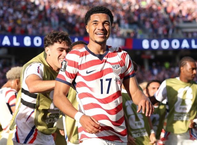 7月2日讯 美国队在本场世界杯2-0领先波黑，蒂尔曼任意球破门。数据统计显示，这