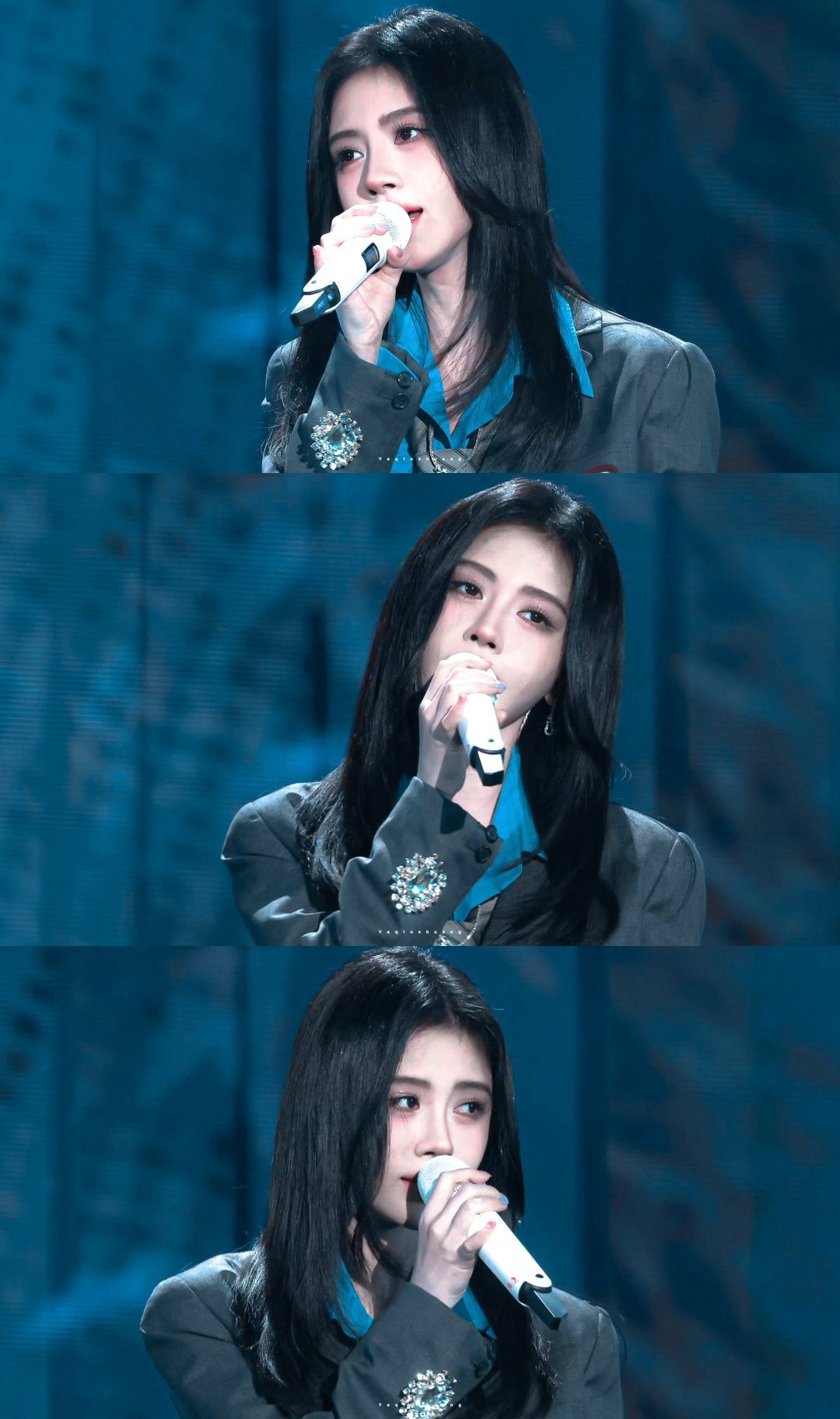 彩带落下是幸福的瞬间*🎤鞠婧祎苏绿夏