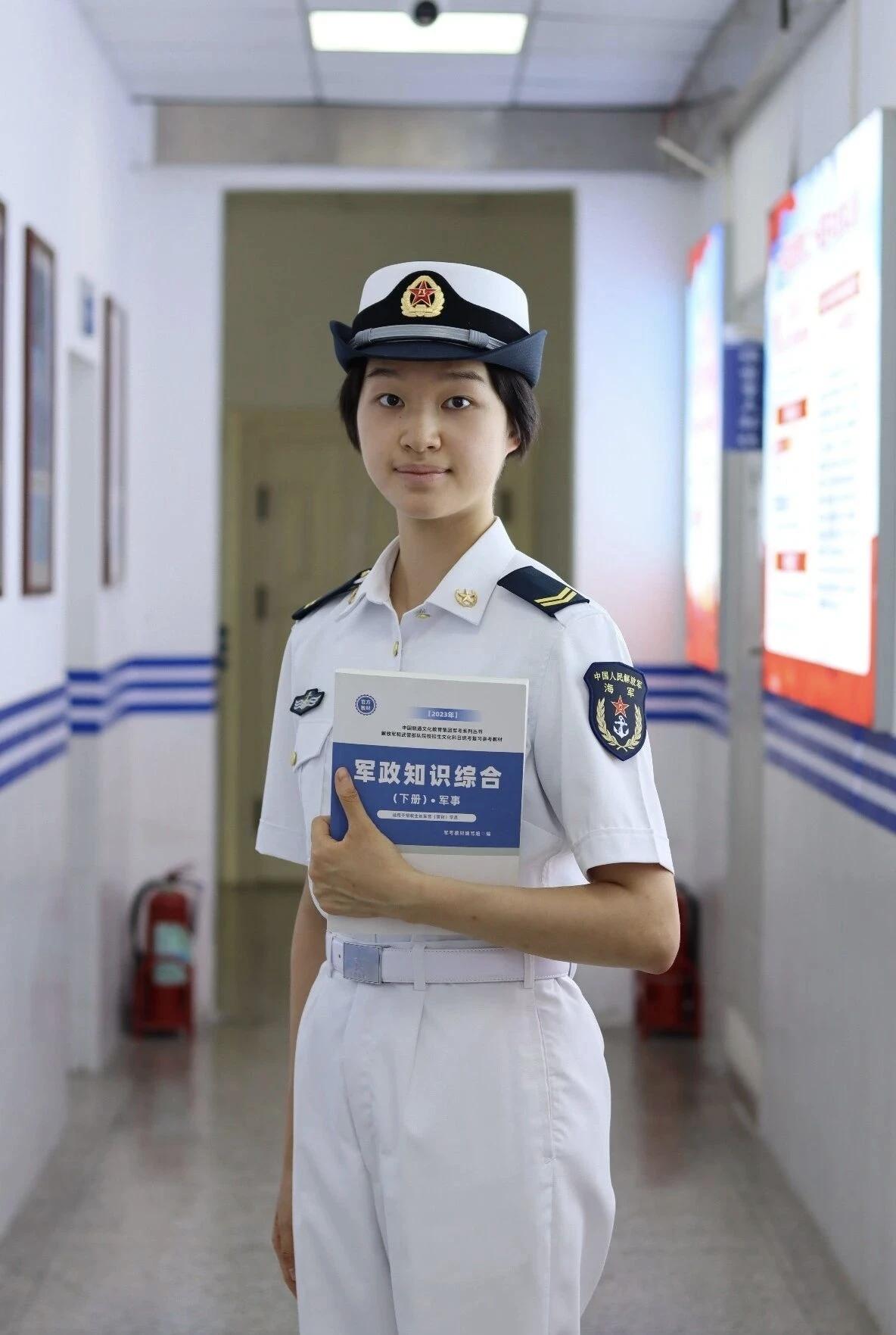 707分！数学满分！拿下海军军考榜首！郑子诺，来自舟山定海