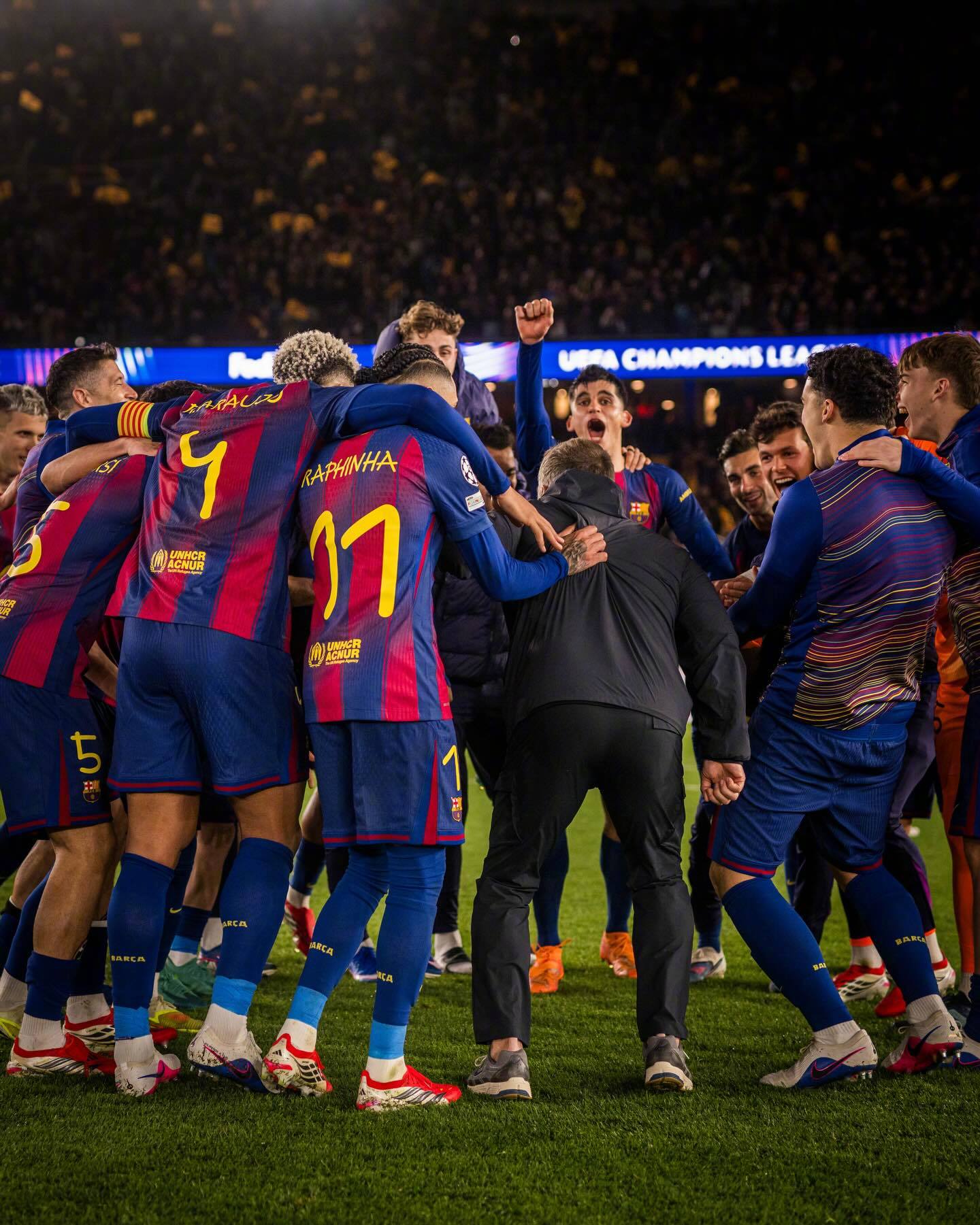 巴萨7比2纽卡斯尔联 🥰说不出这个巴萨一点不好！在Spotify诺坎普球场的每