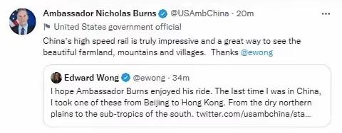 中国驻印度大使馆徐飞红大使在印度坐火车在外网发的，对印度火车的评价，印度人转发评