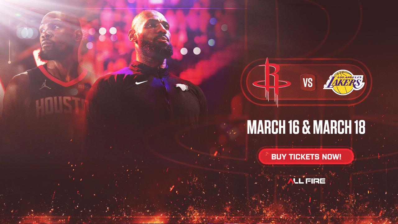 火箭明天09:30主场迎来两场直接对话湖人。
据悉申宝出战成逆，火箭只领先掘金木