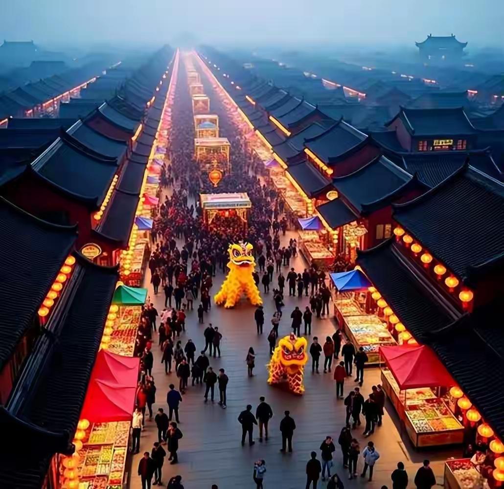 你见过不收门票的古城吗？不是那种把原住民赶走、卖着义乌小商品的仿古街。在河南，就