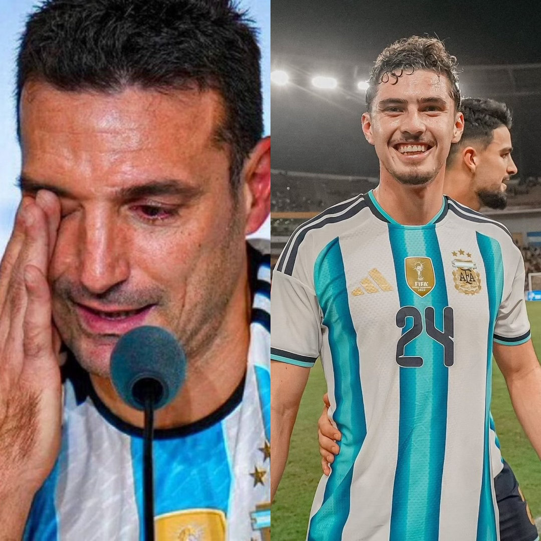 💔斯卡洛尼在赛前发布会谈及帕尼切利受伤时的情景，几近落泪，中途离开新闻发布会无