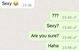 看了lulu的专访，我也觉得我包sexy了，非常有魅力。 ​​​