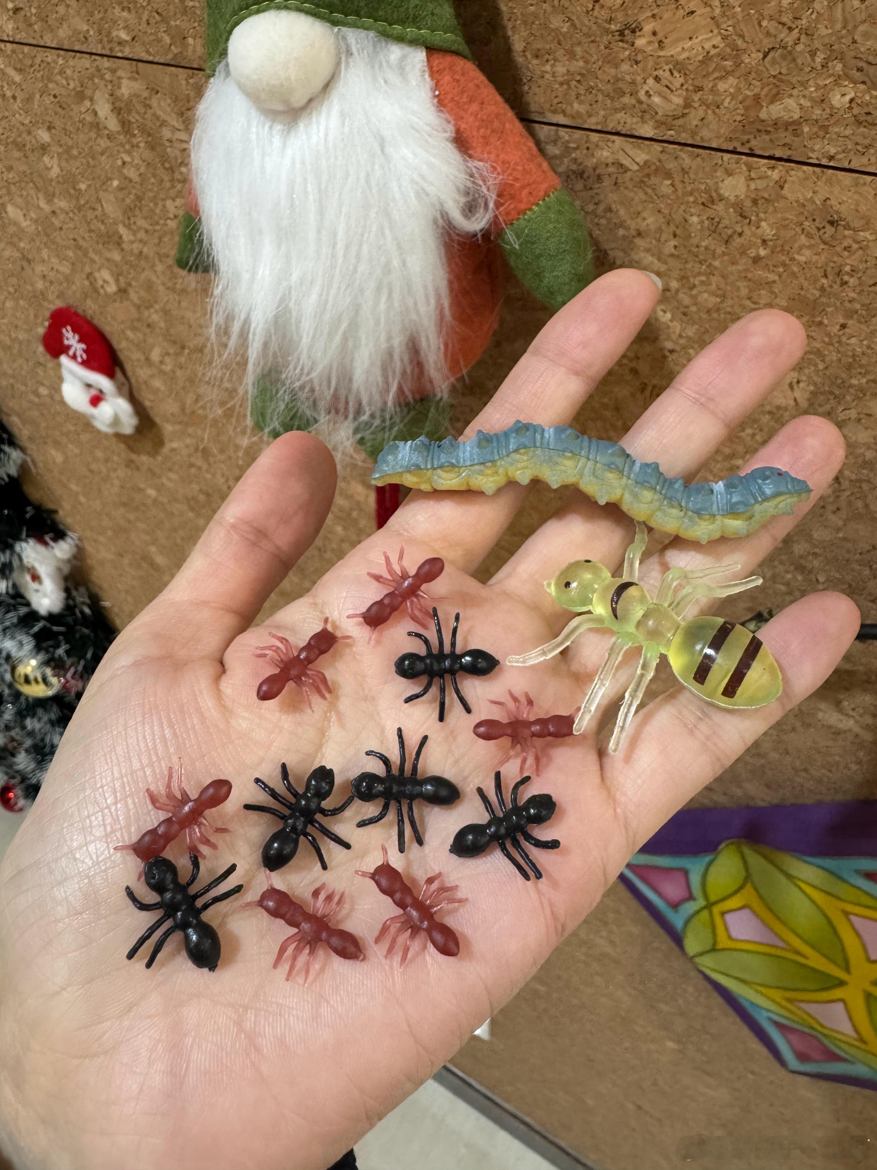 安安说如果放蚂蚁会给我打 0.01 分我真买了，看她是否真的给我 0.01 分今