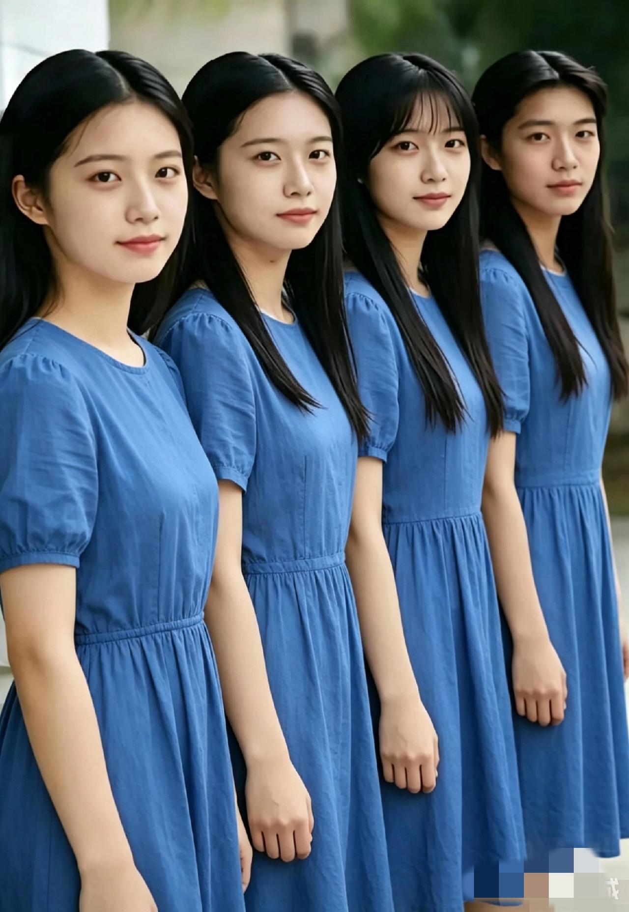 四个美女当中，有一个是男扮女装，你能看出来吗？