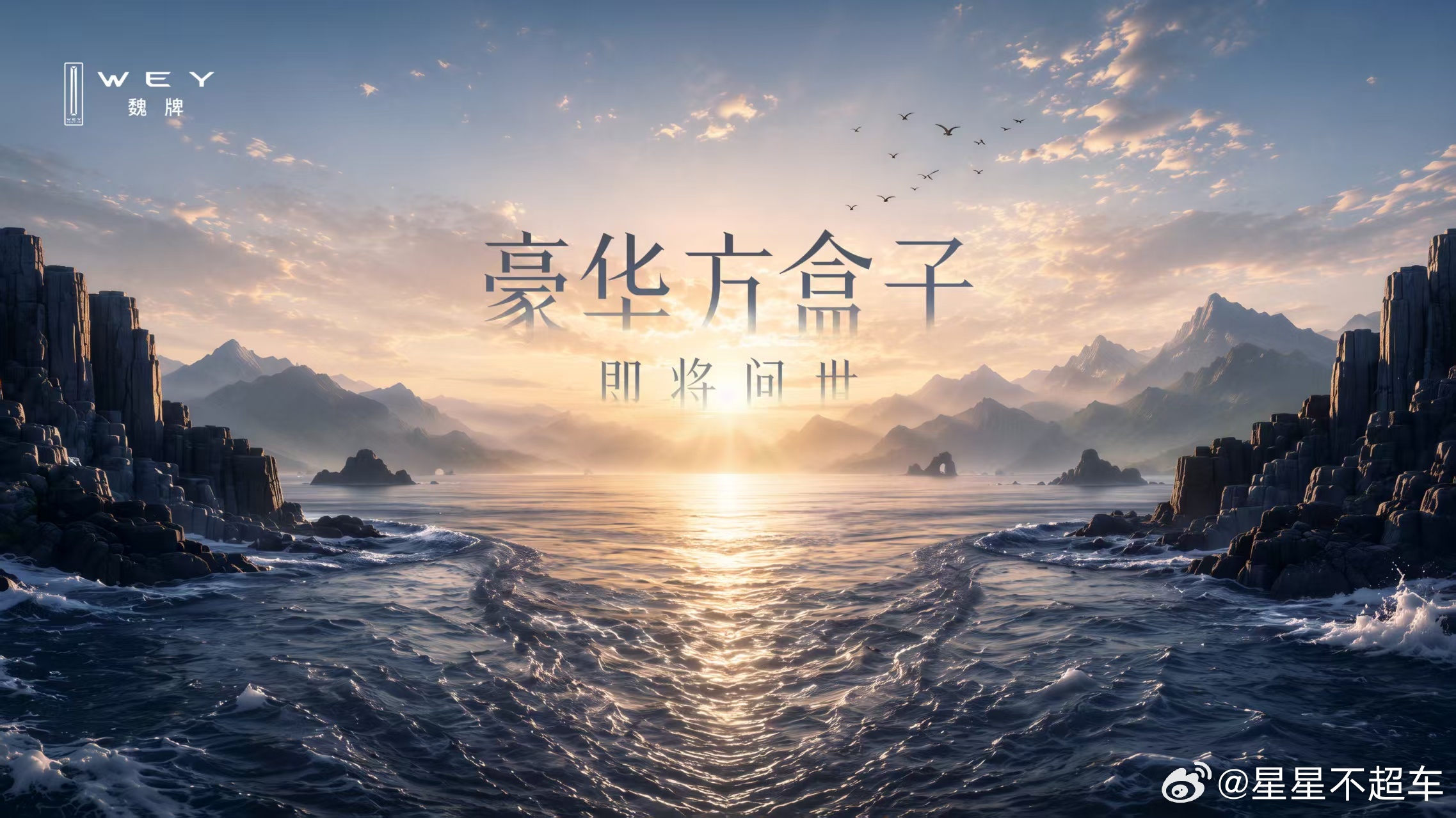 「新意境，新篇章」 豪华方盒子，即将问世魏牌豪华方盒子惊艳问世 ​​​