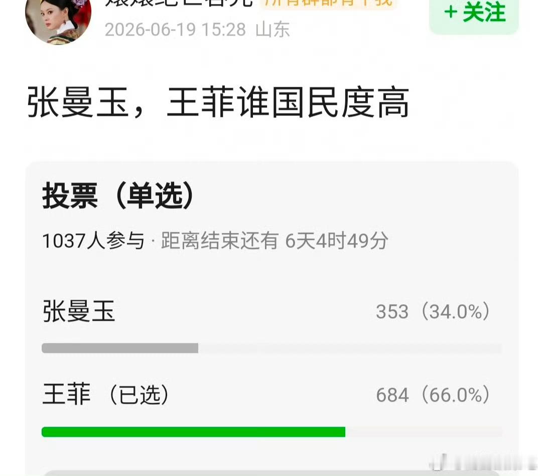 以前不太清楚，现在的话应该是王菲 
