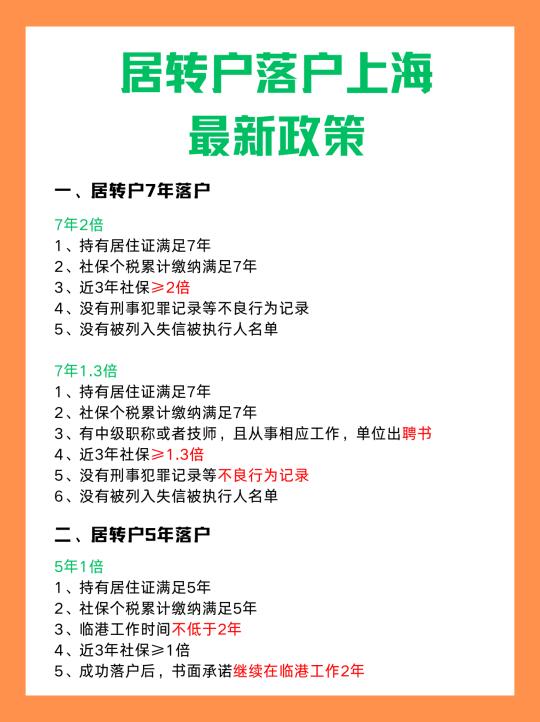 2025年居转户放宽了！看看你适合哪种方式吧