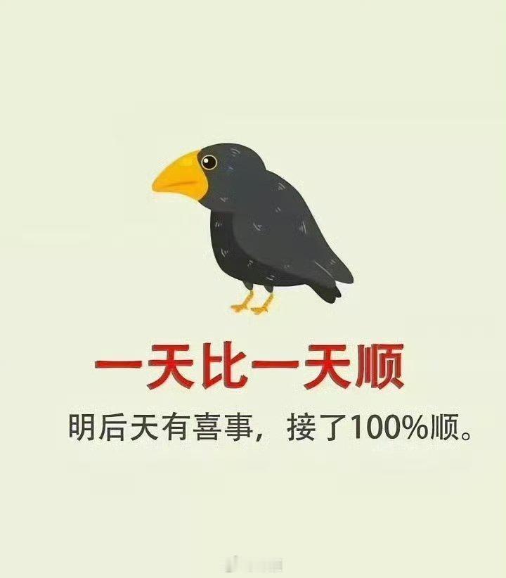 新的一年，一天比一天好，一天比一天顺 