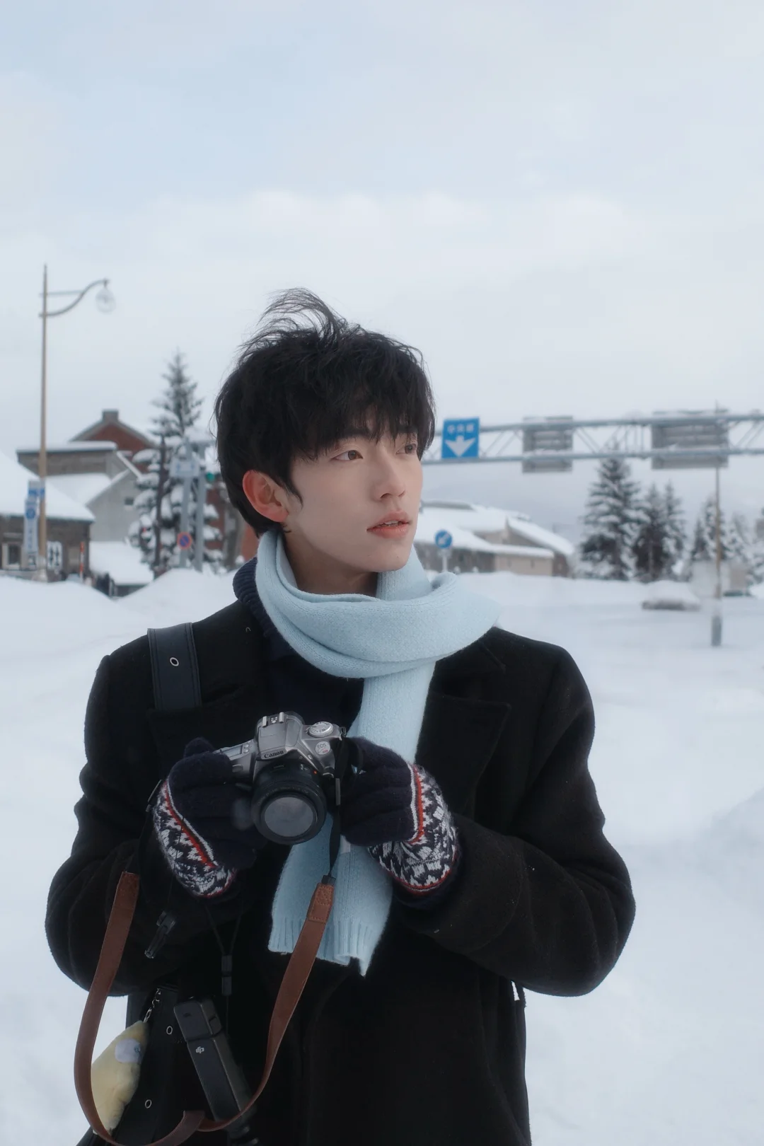 在北海道拍到的人生照片