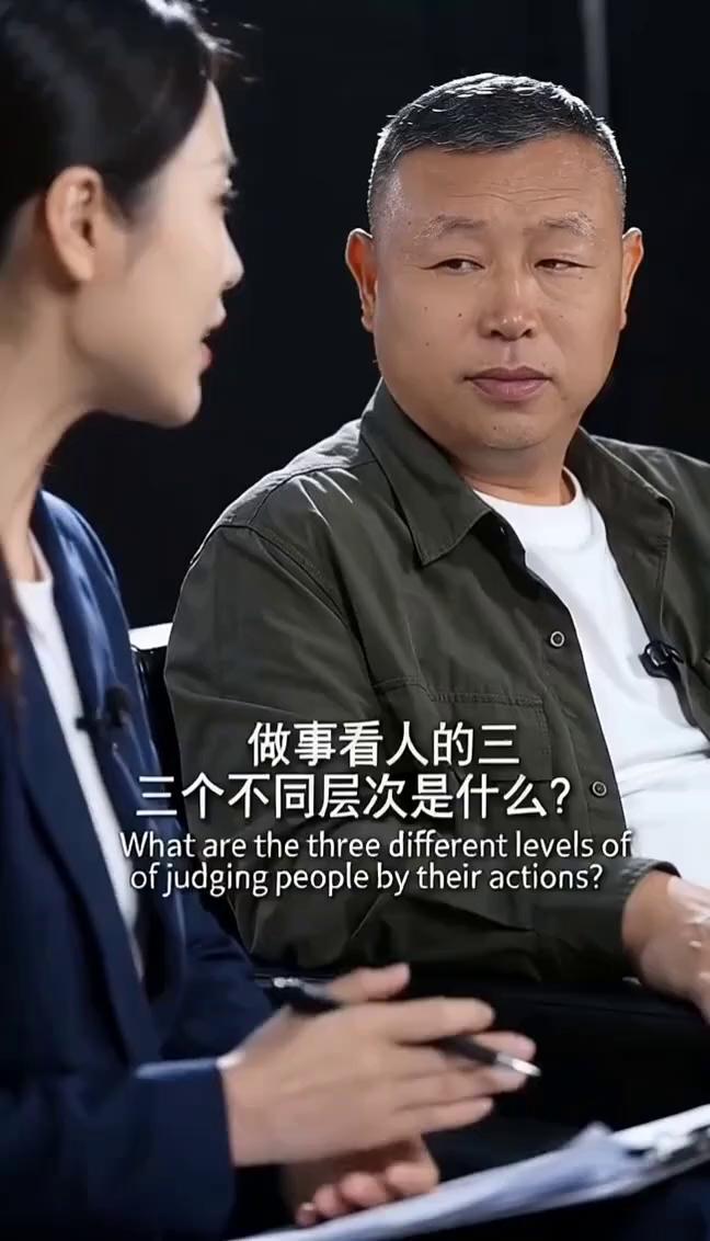做事看人的三个不同层次是什么？
顶级高手：大事小事都不糊涂。退而求其次的是小事糊