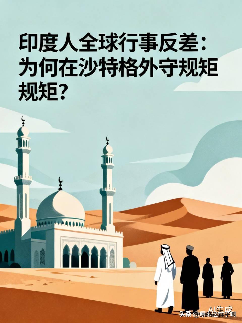 印度人全球行事反差：为何在沙特格外守规矩？沙特的现实考量 沙特海外生活 

笔者