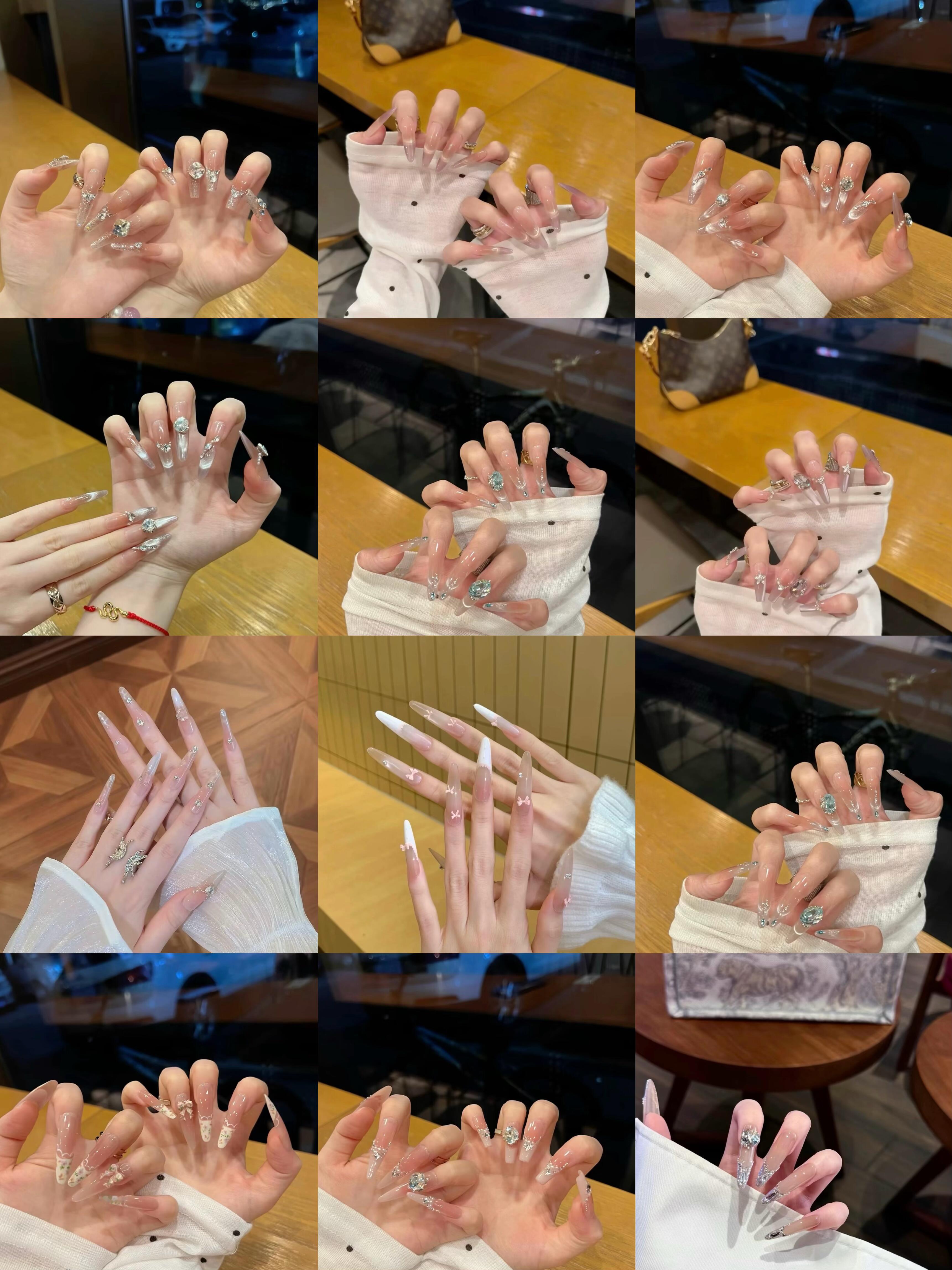 秋冬名媛风延长甲💅🏻 ​​​