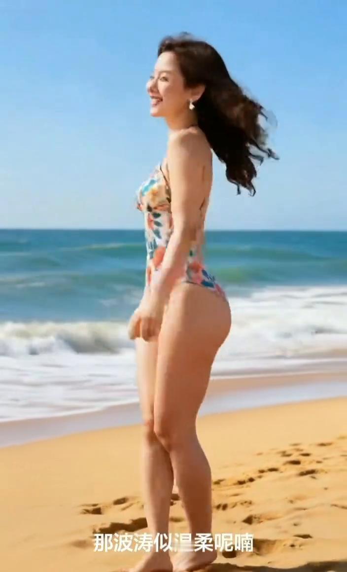 站在广阔的海边，追光的海浪潮在翻卷，那波涛似温柔呢喃，包容着世间所有忧烦。望向无