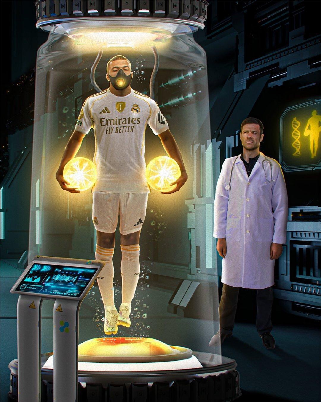 阿斯报：姆巴佩受伤后，阿隆索将面临更加严峻的考验。halamadrid