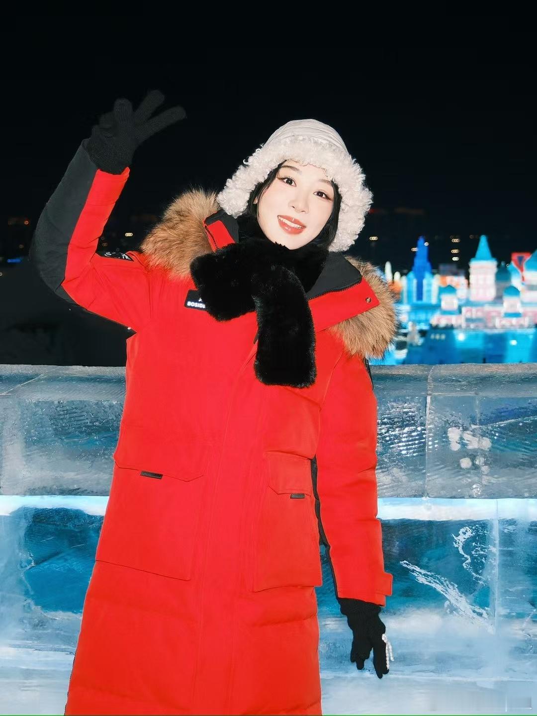 杨紫这样穿搭美美哒哦！ 