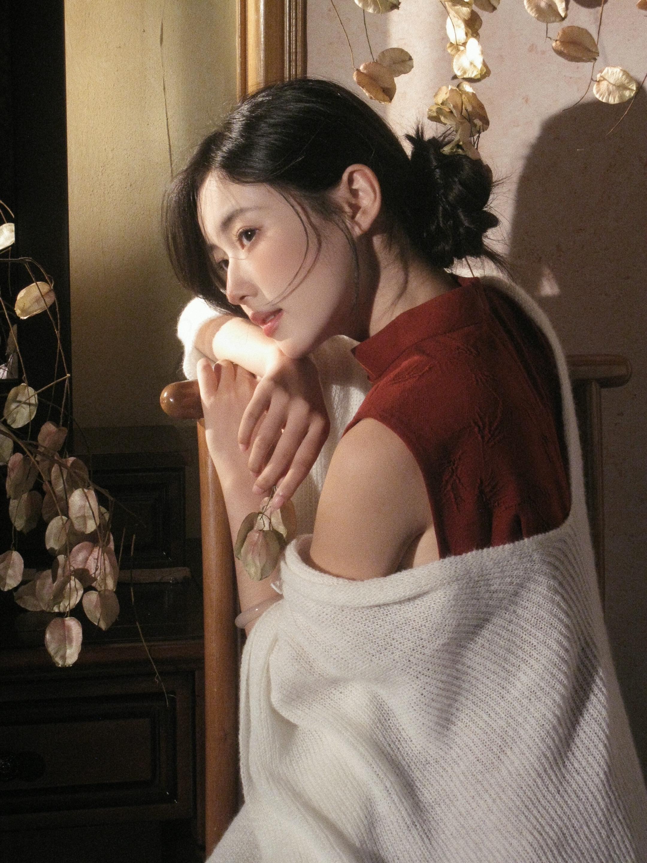 新中式 旗袍 中式氛围 西安约拍