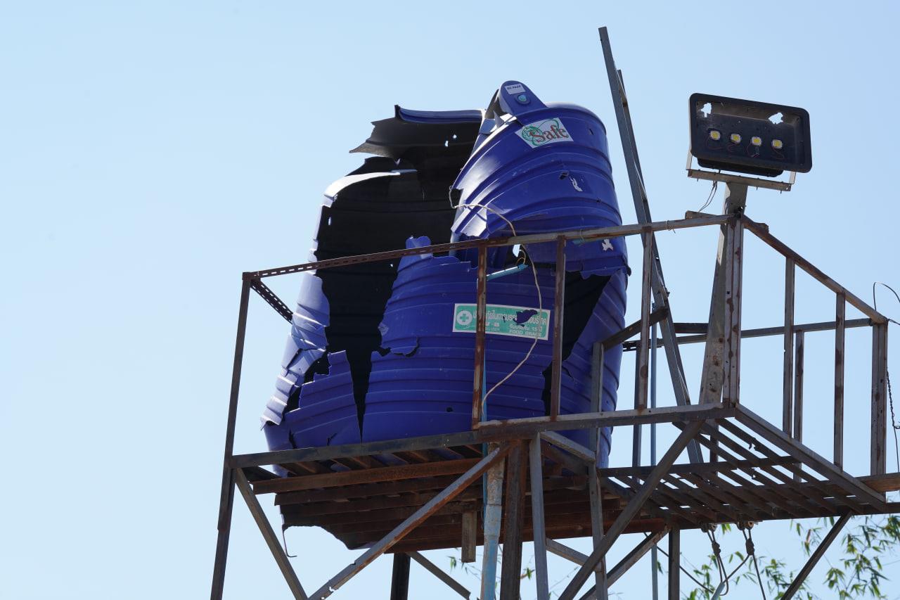 炮火轰鸣下，柬埔寨的和平被彻底击碎。泰军入侵柬埔寨已满14天，战火直逼平民区域，