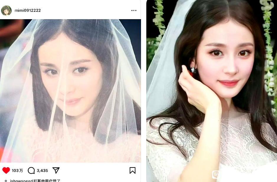 内娱第一个ins破百万的照片 