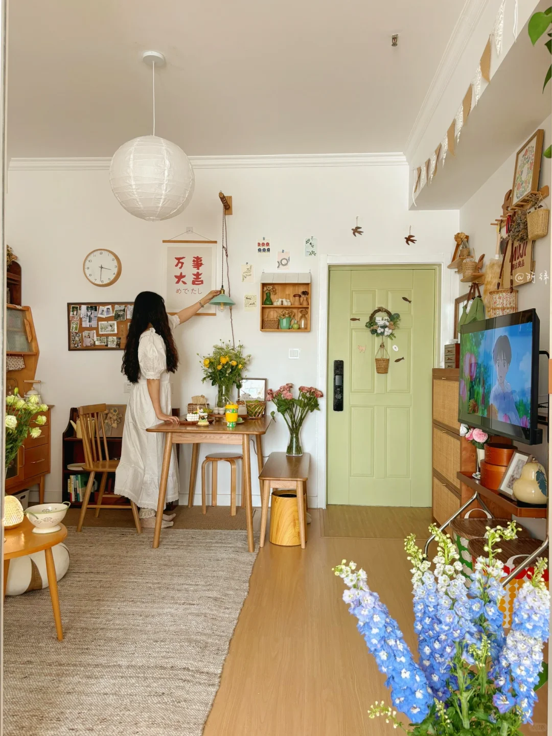 42㎡一室一厅 普通女孩70w的春日小家🏠