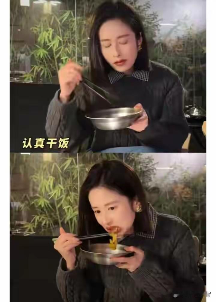 颖儿太有面子了，去梅婷家，竟然梅婷和家人一起下厨做大餐。
颖儿也是不客气，吃的津