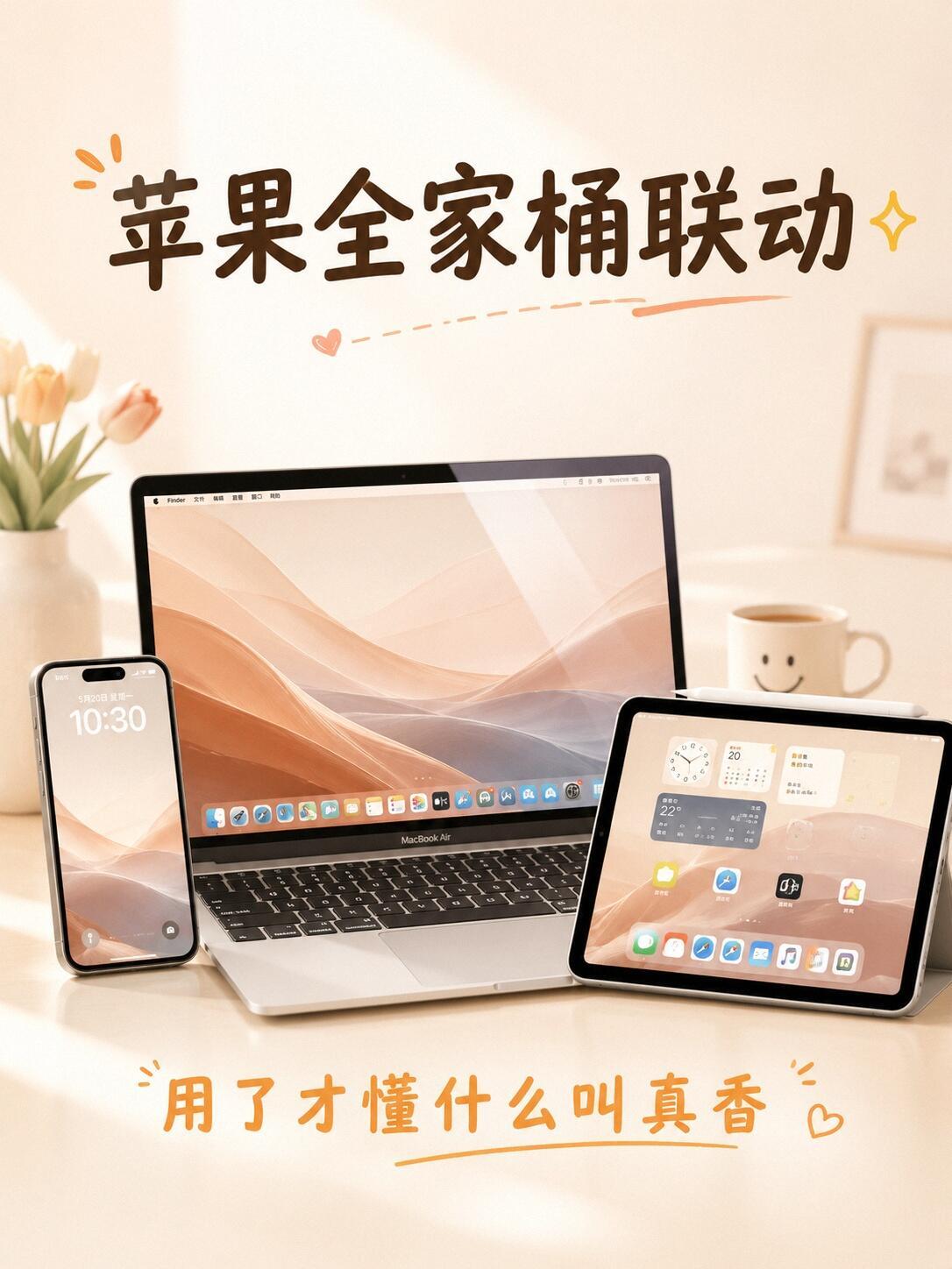看完发布会第一感觉：苹果全家桶真的越来越像一个完整生态了。手机、平板、电脑、手表