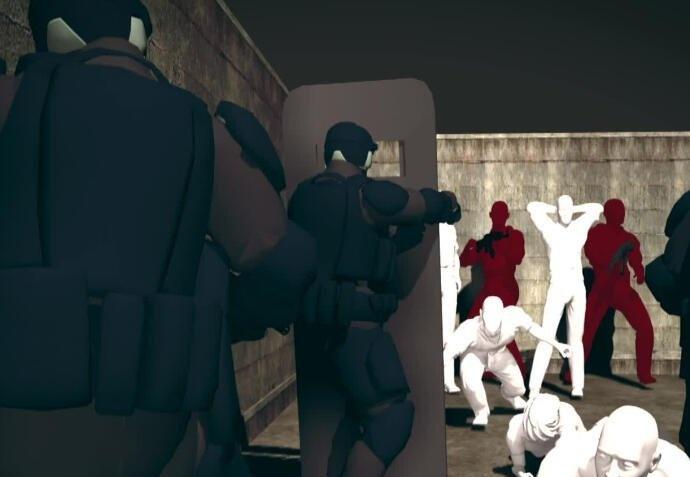 2015 年 Bataclan 剧院突袭行动中，警方 BRI（调查与干预组）的警