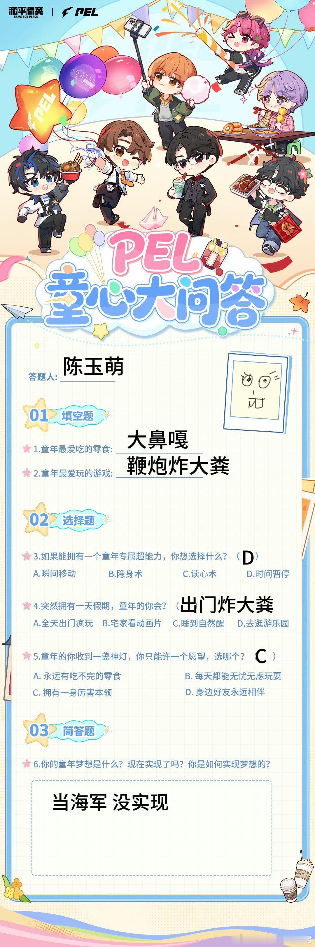 和平精英职业联赛吃玉米我真的求你了。。。PEL童心大问答2026pel夏季赛