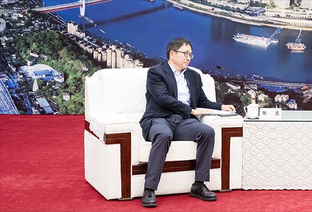 12月4日，高瓴投资创始人兼首席执行官张磊，在重庆。