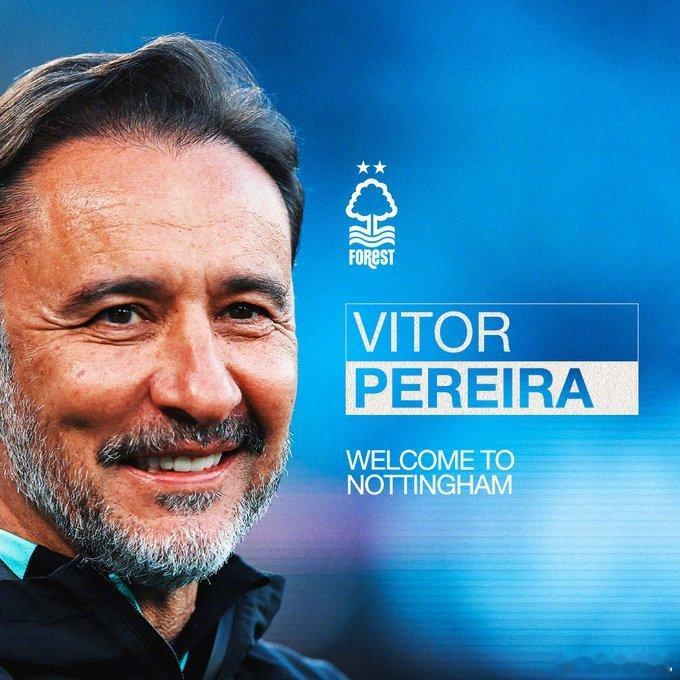 【官方】维托尔-佩雷拉成为诺丁汉森林新的主教练，这是森林队本赛季继努诺，波斯特科