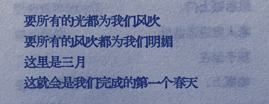 诗歌/我们完成的第一个春天
