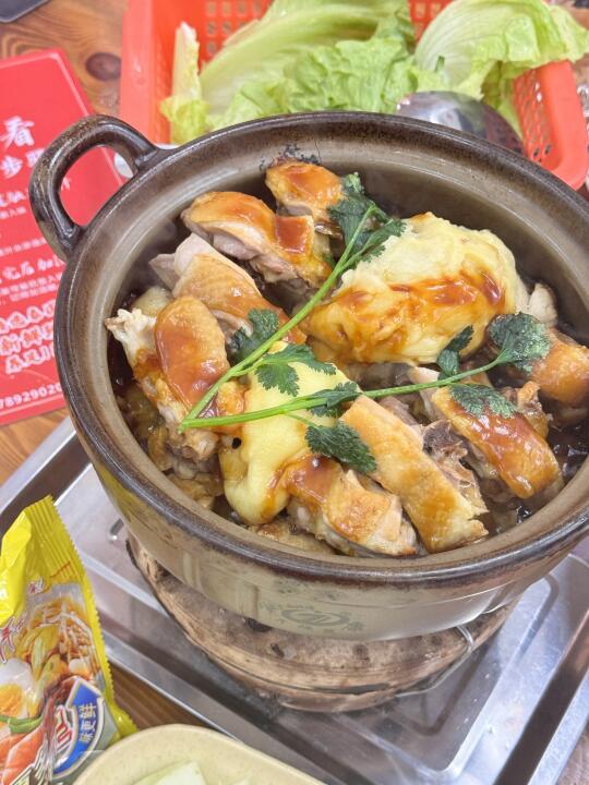在花都！！让我晕了的榴莲鸡煲